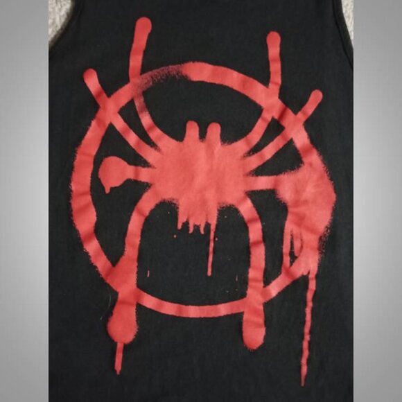 🔥3/$20 MARVEL Spider Man tank top Men's size medium M shirt tee - Picture 2 of 4